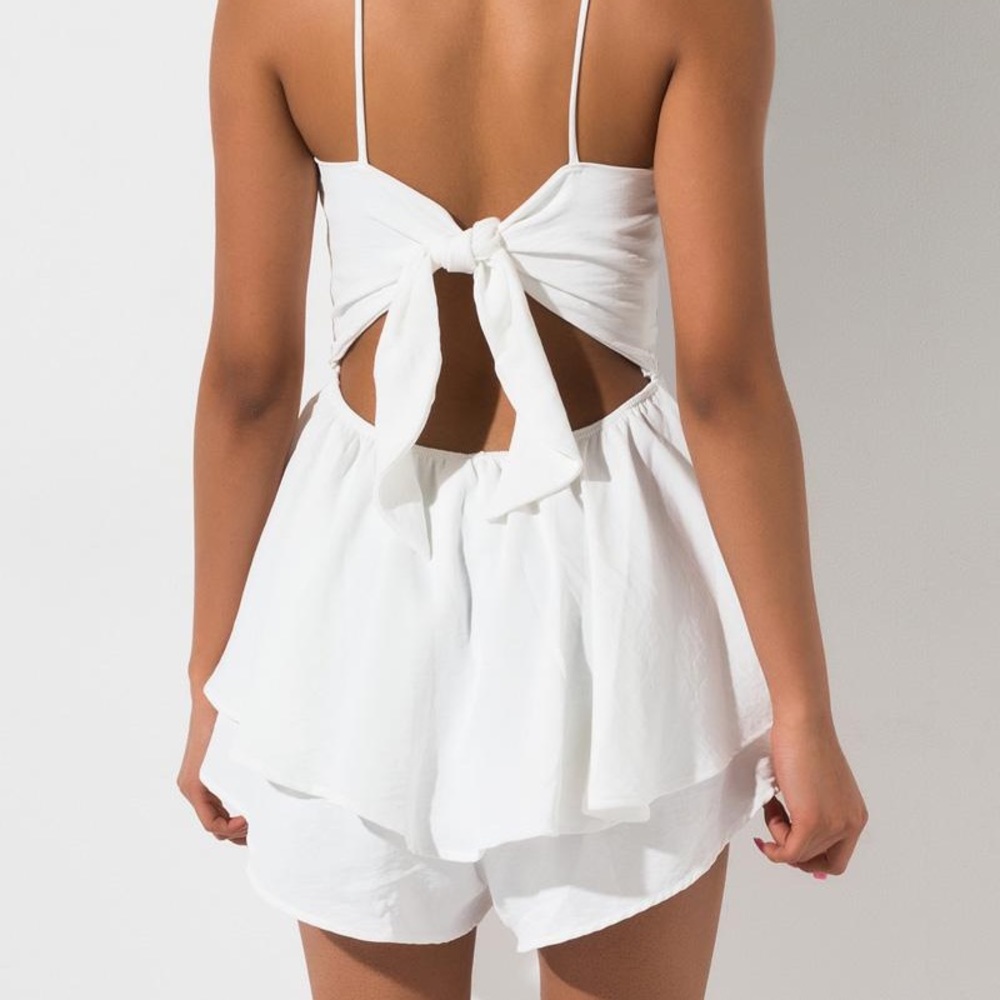 White romper